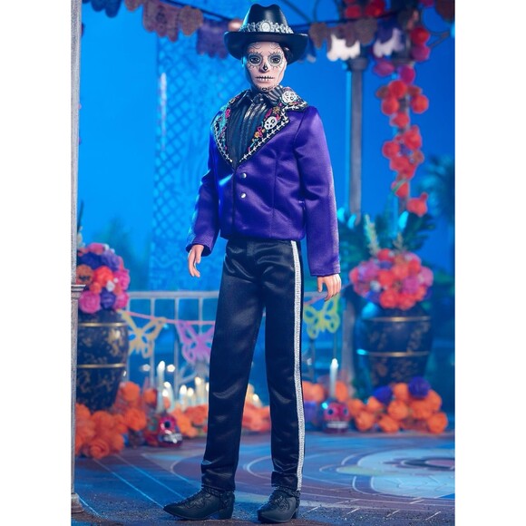 2023 Mattel HJX15 Barbie Signature Ken Doll Día De Muertos: Factory Sealed NIB - Picture 7 of 16